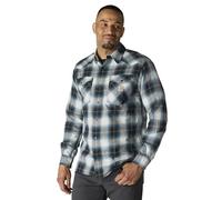 Carhartt Montana Rugged Flex Relaxed Fit Lightweight Long-Sleeve Snap-Front Plaid Shirt Montana Rugged Flex - Camisa a Cuadros de Manga Larga Ligera de Ajuste Relajado Hombre (Pack de 1)