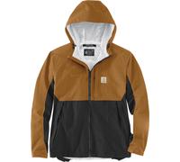 Carhartt Monterey Chaqueta de lluvia, marrón/negro, Talla XL