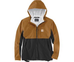 Carhartt Monterey Chaqueta de lluvia, marrón/negro, Talla XL