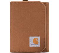 Carhartt Men's Casual Nylon Duck Trifold Wallets Cartera, Brown, Talla única para Hombre