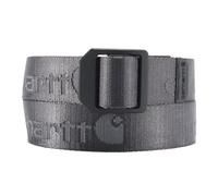 Carhartt NYLON WEBBING LADDER LOCK BELT Para Hombre, Gris plomo, M