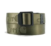 Carhartt NYLON WEBBING LADDER LOCK BELT Para Hombre, Verde militar, L