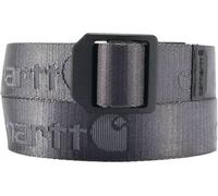 Carhartt NYLON WEBBING LADDER LOCK BELT Para Hombre, Gris plomo, XL