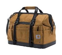 Carhartt Onsite - Bolsa de herramientas duradera, resistente al agua, bolsa de almacenamiento de herramientas, pesada con base moldeada, 18 pulgadas, marrón Carhartt