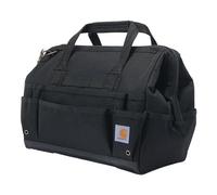Carhartt Onsite - Bolsa de herramientas duradera, resistente al agua, bolsa de almacenamiento de herramientas, peso pesado, 16 pulgadas, 30 bolsillos, color negro