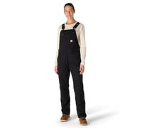 Carhartt Overol de lona Rugged Flex® para mujer, Negro -, M