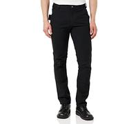 Carhartt Pantalón de Trabajo Utilitario Rugged Flex En Algodón de Lona Con Parte Frontal Doble, Pantalones de Trabajo para Hombre, Black, 36W / 34L