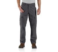 Carhartt Pantalón Ripstop Force tipo cargo, Relaxed Fit Para Hombre, Azul Shadow, W36/L34