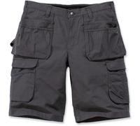 Carhartt Pantalones cortos Ripstop Rugged Flex tipo cargo, múltiples bolsillos, Relaxed Fit Para Hombre, Azul Shadow, W30