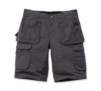 Carhartt Steel Multipocket Pantalones cortos, gris, Talla 36