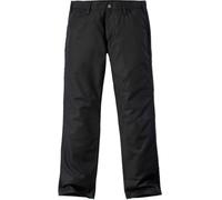 Carhartt Pantalones de hombre Rugged Stretch Canvas Pant Negro W30-L34
