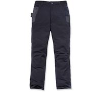 Carhartt Pantalones de hombre Steel Double Front Pant Negro W42-L32