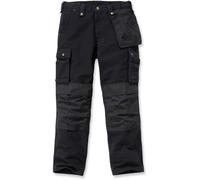 Carhartt Pantalones de hombre Washed Duck Multipocket Pant Negro W38-L32