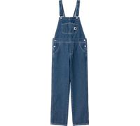 Carhartt - Pantalones Mujer - W' Bib Overall Straight Blue Stone Washed para Mujer - Talla M - Azul Azul M
