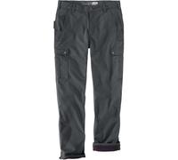 Carhartt Pantalones Ripstop Cargo Fleece Lined Work Pant Shadow W38-L30