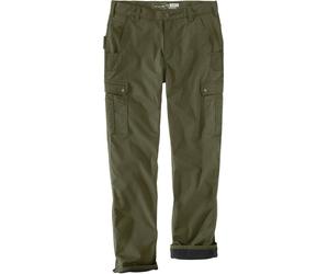 Carhartt Pantalones Ripstop Cargo Forro polar Pantalón de trabajo Basil W30-L30
