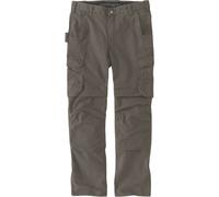Carhartt Steel Rugged Cargo Work Pant, Work Utility Pants, Hombre, Verde/Naranja, 32W / 30L