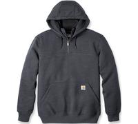 Carhartt Paxton Quarter-Zip Sudadera con capucha, gris oscuro, Talla L