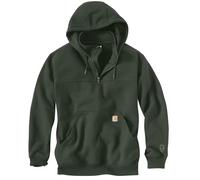 Carhartt Paxton Quarter-Zip Sudadera con capucha, Verde oscuro, Talla M