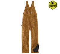 Carhartt Peto Firm Duck Insulated Bib Overall Carhartt® Marrón L