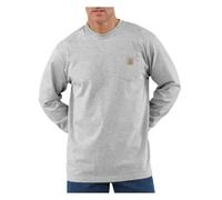 Carhartt Workwear Pocket Camisa Longsleeve, gris, tamaño 2XL para Hombres