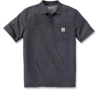 Carhartt Loose Fit Short-Sleeve Pocket Polo, gris oscuro, Talla XXL