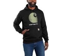 Carhartt Rain Defender C Logo Sudadera con capucha, negro, Talla S