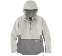 Carhartt Rain Defender Loose Fit Lightweight Packable Chaqueta de dama, gris, Talla M