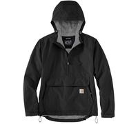 Carhartt Rain Defender Loose Fit Lightweight Packable Chaqueta de dama, negro, Talla M