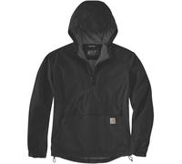 Carhartt Rain Defender Loose Fit Lightweight Packable Chaqueta, negro, Talla L