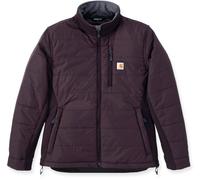 Carhartt Rain Defender Relaxed Fit Lightweight Chaqueta de señora, Rojo burdeos, Talla L