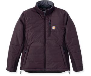 Carhartt Rain Defender Relaxed Fit Lightweight Chaqueta de señora, Rojo burdeos, Talla L