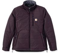 Carhartt Rain Defender Relaxed Fit Lightweight Chaqueta de señora, Rojo burdeos, Talla XL