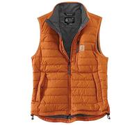 Carhartt Rain Defender Relaxed Fit Lightweight Insulated Vest Chaleco, Marmalade, Large para Hombre