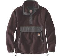Carhartt Relaxed Fit Fleece Jersey de damas, violeta oscuro, Talla M