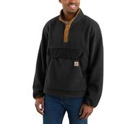 Carhartt Relaxed Fit Fleece Pullover, Chaqueta Polar Hombre, Negro, XL