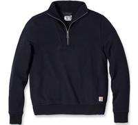 Carhartt Relaxed Fit Half Zip Sudadera de mujer, negro, Talla M
