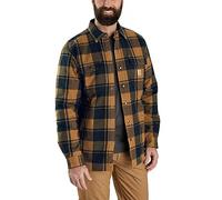 Carhartt Chaqueta Franela Camisa Sherpa Jac Carhartt® Marrón XL
