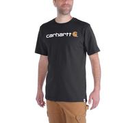 Carhartt Dearborn Relaxed Logo Camiseta, negro/gris, Talla M