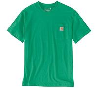 Carhartt Relaxed Fit Midweight Short-Sleeve Garment Dyed Pocket T-Shirt Camiseta de Manga Corta de Peso Medio con Bolsillo teñido Hombre (Pack de 1)