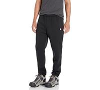 Carhartt Midweight Tapered Pantalón de chándal, negro, tamaño M