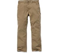 Carhartt Relaxed Fit Twill Utility Work Pantalón, Marrón claro, Talla 30