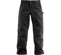Carhartt Relaxed Fit Twill Utility Work Pantalón, negro, Talla 34