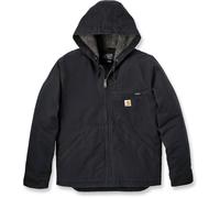 Carhartt Relaxed Fit Washed Duck Sherpa Lined Chaqueta, negro, Talla L
