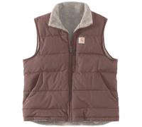 Carhartt Relaxed Midweight Utility Chaleco de dama, marrón, Talla M