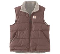 Carhartt Relaxed Midweight Utility Chaleco de dama, marrón, Talla S