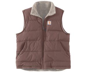 Carhartt Relaxed Midweight Utility Chaleco de dama, marrón, Talla XL