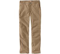 Carhartt Rigby Straight Fit Pantalones, verde-marrón, tamaño 36 para Hombres