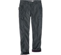 Carhartt Ripstop-Fleece, pantalones de carga W30/L34 male Gris Oscuro (029)