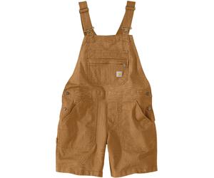 Carhartt Rugged Flex Relaxed Fit Canvas Ladies Peto corto, marrón, Talla L